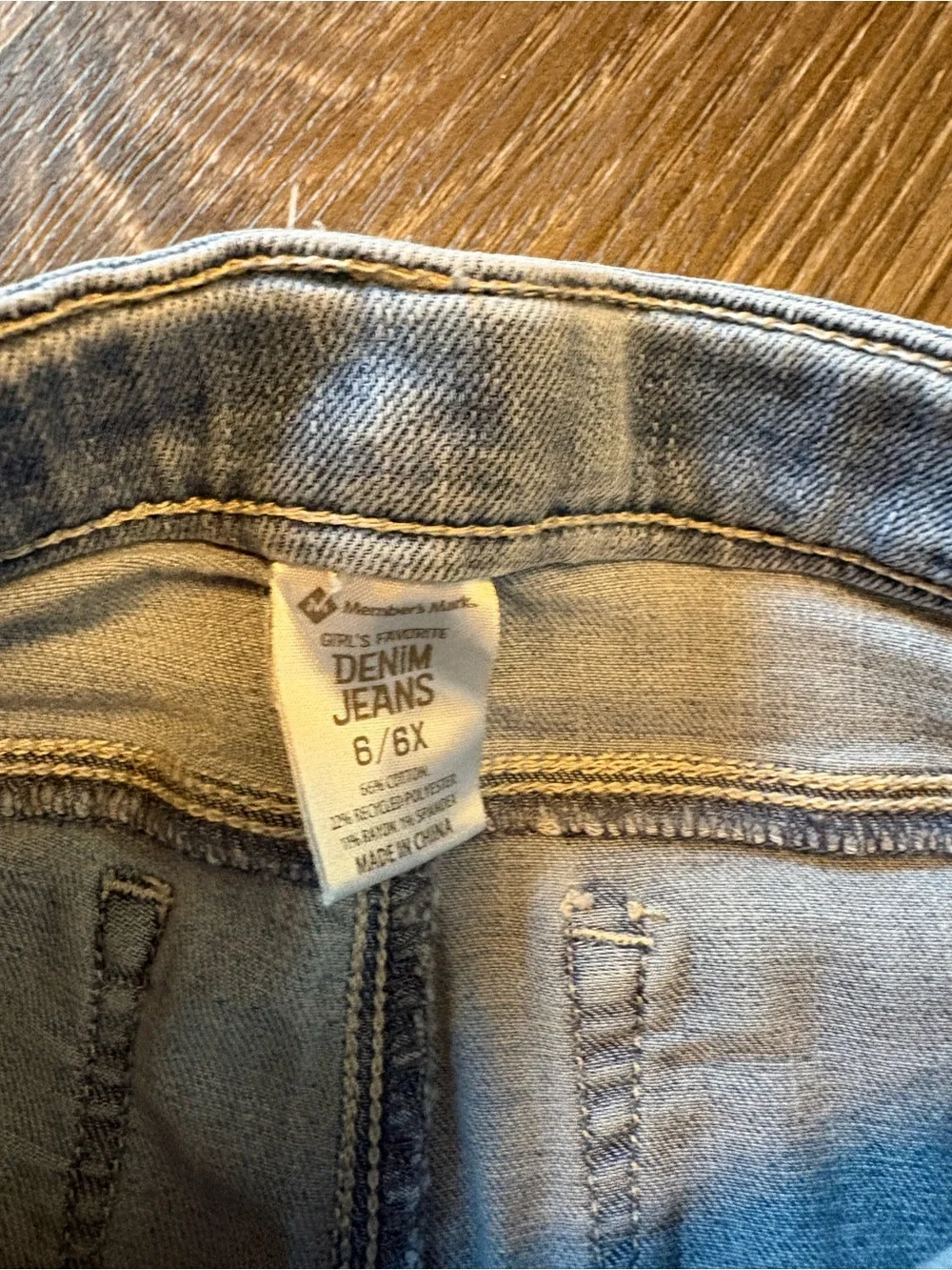 Light Blue Distressed kids Jeans